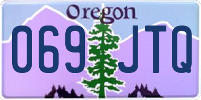 OR license plate 069JTQ