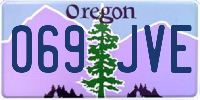 OR license plate 069JVE
