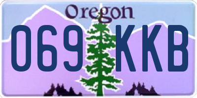 OR license plate 069KKB