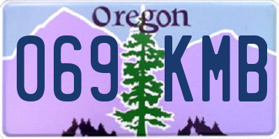 OR license plate 069KMB