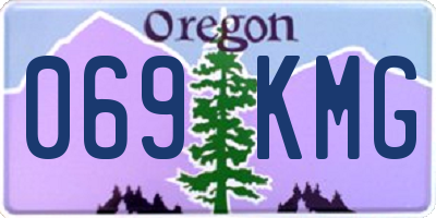 OR license plate 069KMG