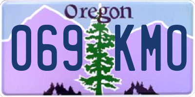 OR license plate 069KMO