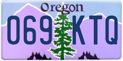 OR license plate 069KTQ