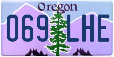 OR license plate 069LHE