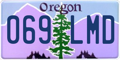 OR license plate 069LMD