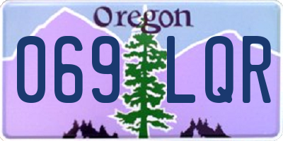 OR license plate 069LQR
