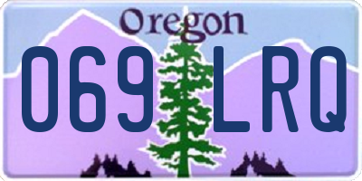 OR license plate 069LRQ