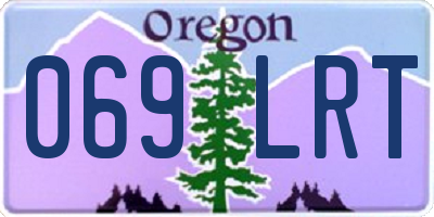OR license plate 069LRT