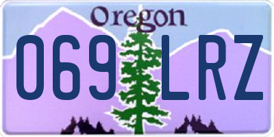 OR license plate 069LRZ