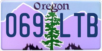OR license plate 069LTB