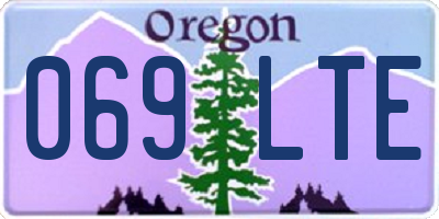 OR license plate 069LTE