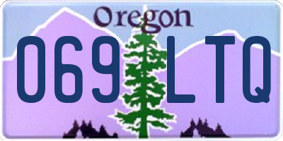 OR license plate 069LTQ