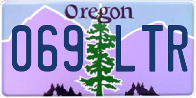 OR license plate 069LTR