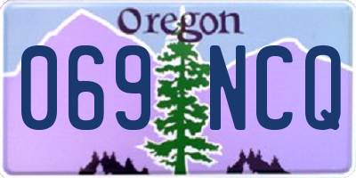 OR license plate 069NCQ