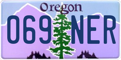 OR license plate 069NER