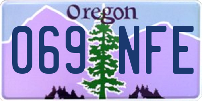 OR license plate 069NFE