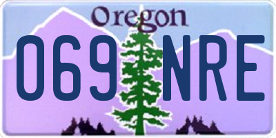 OR license plate 069NRE