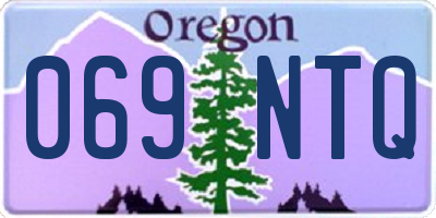 OR license plate 069NTQ