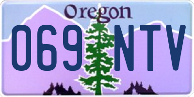 OR license plate 069NTV