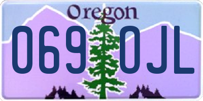 OR license plate 069OJL