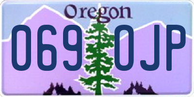 OR license plate 069OJP