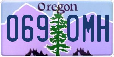 OR license plate 069OMH