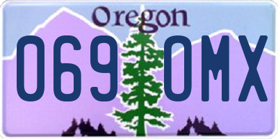 OR license plate 069OMX