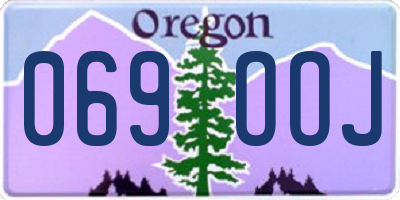 OR license plate 069OOJ