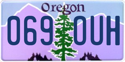 OR license plate 069OUH