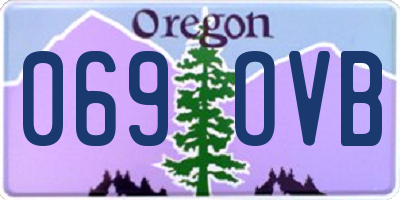 OR license plate 069OVB