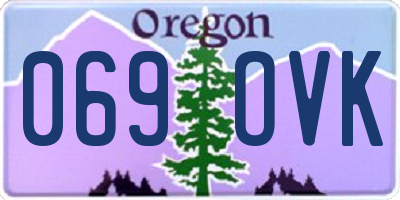 OR license plate 069OVK