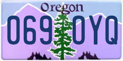 OR license plate 069OYQ