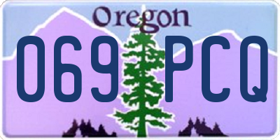 OR license plate 069PCQ