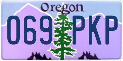 OR license plate 069PKP