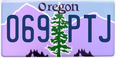 OR license plate 069PTJ