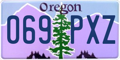 OR license plate 069PXZ