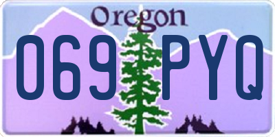 OR license plate 069PYQ