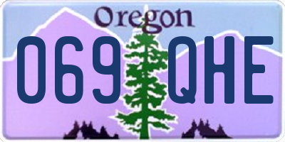 OR license plate 069QHE