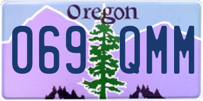 OR license plate 069QMM