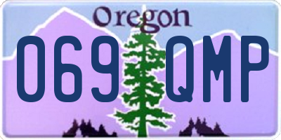 OR license plate 069QMP