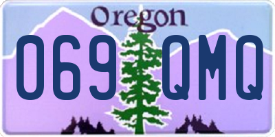 OR license plate 069QMQ