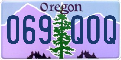 OR license plate 069QOQ