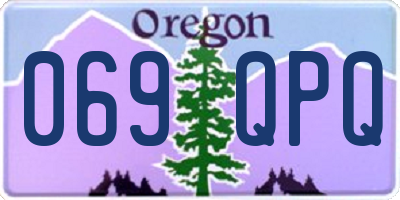 OR license plate 069QPQ