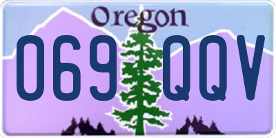 OR license plate 069QQV