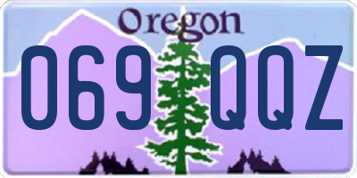 OR license plate 069QQZ
