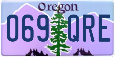 OR license plate 069QRE