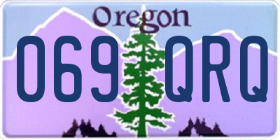 OR license plate 069QRQ