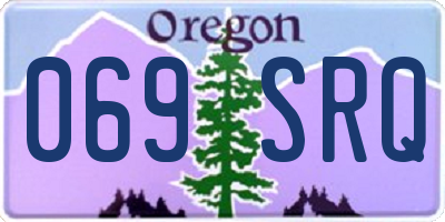 OR license plate 069SRQ