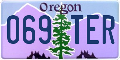 OR license plate 069TER