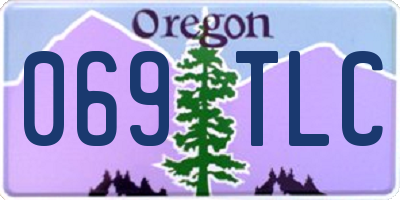 OR license plate 069TLC